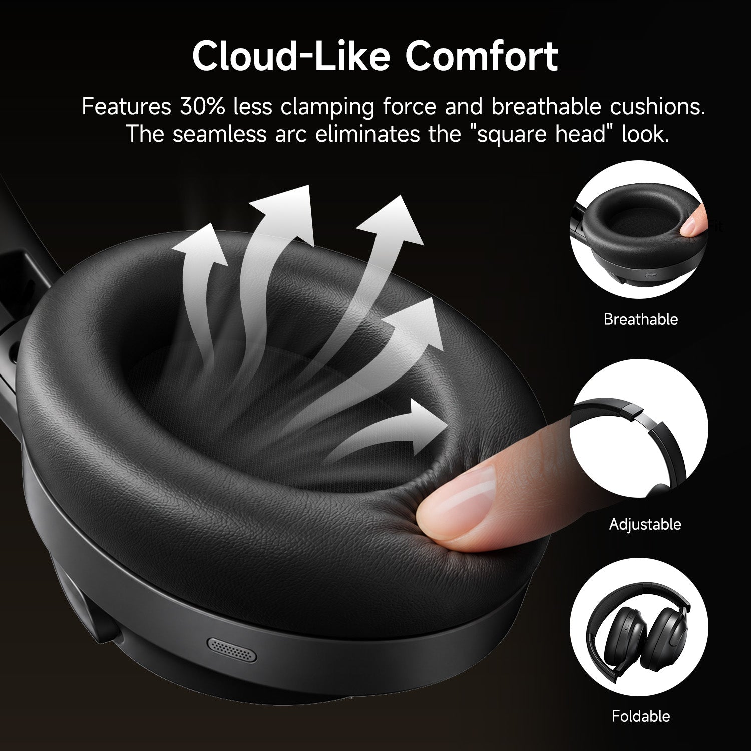 Picun 05 Elite ANC Bluetooth Headphones