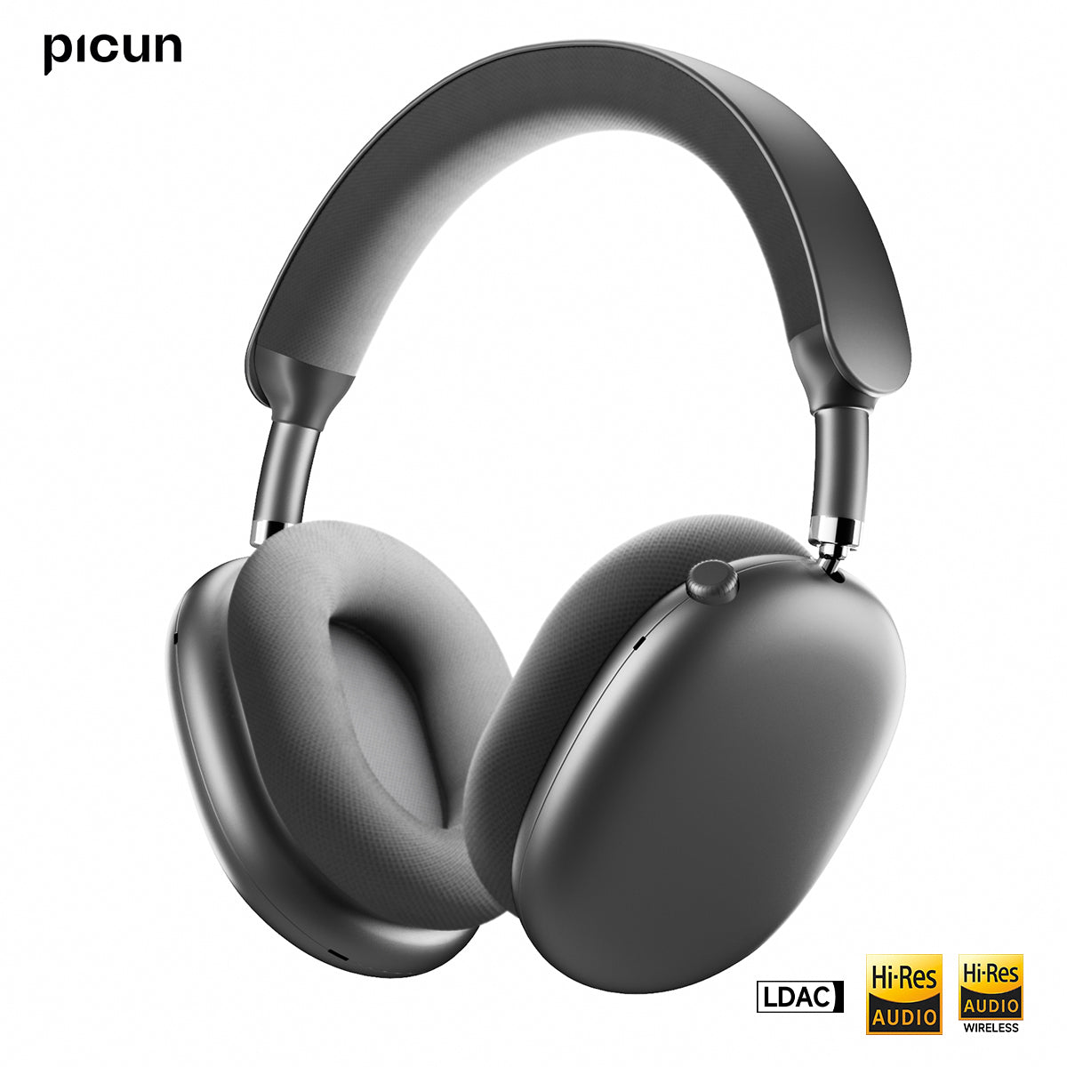 Picun F8 Max2 Wireless Headphones with LDAC, Spatial Audio & Adaptive ANC