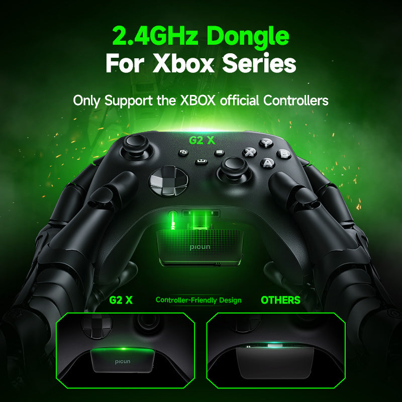 Picun G2X 2.4GHz Wireless Gaming Headset