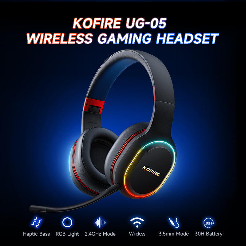 KOFIRE UG05 Wireless Gaming Headset (2.4GHz)