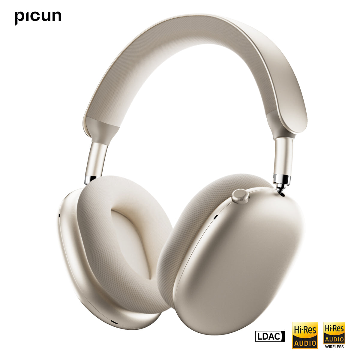Picun F8 Max2 Wireless Headphones with LDAC, Spatial Audio & Adaptive ANC