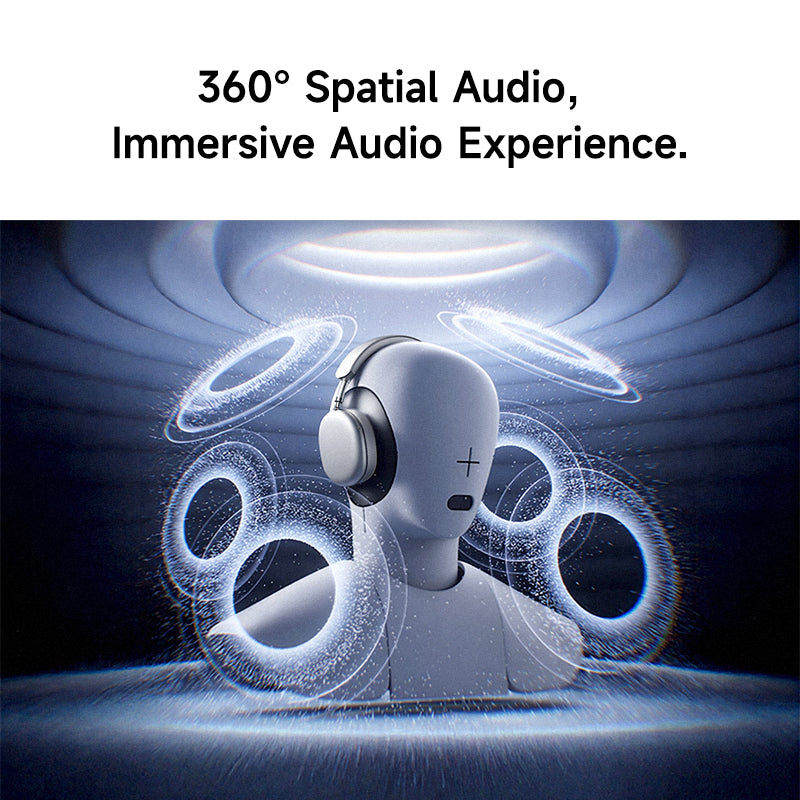 Picun F8 Max2 Wireless Headphones with LDAC, Spatial Audio & Adaptive ANC