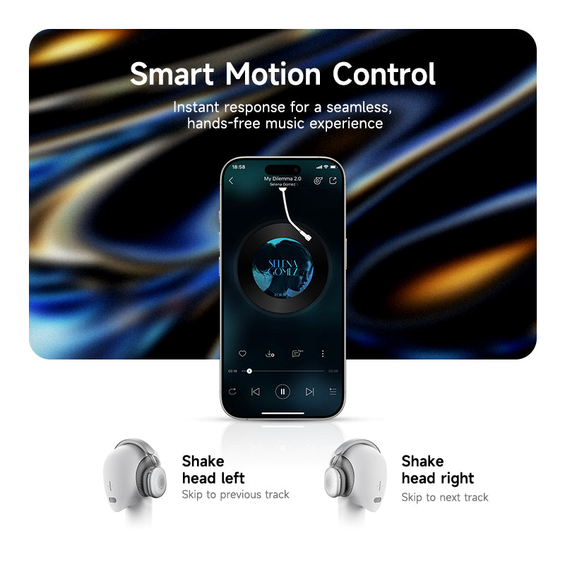 Picun F8 Max2 Wireless Headphones with LDAC, Spatial Audio & Adaptive ANC