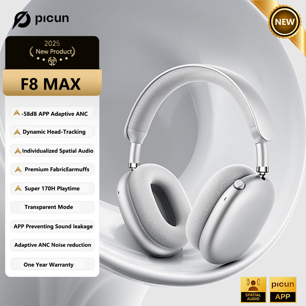 Picun F8 Max ANC Headphones