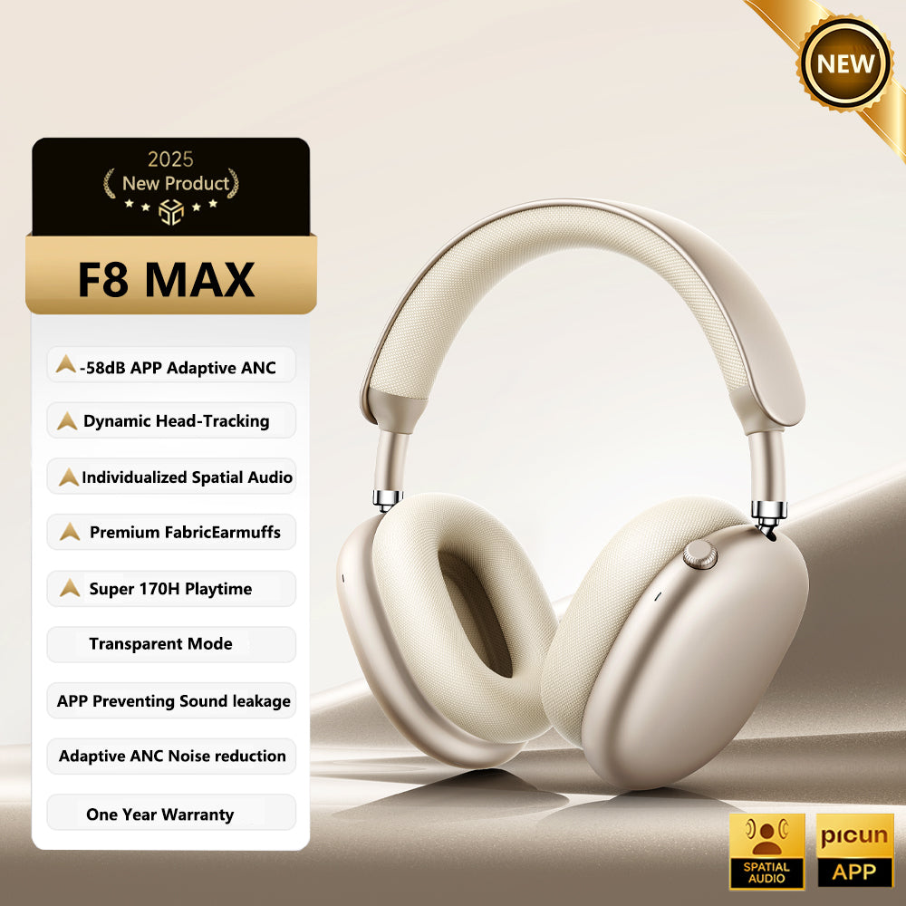 Picun F8 Max ANC Headphones