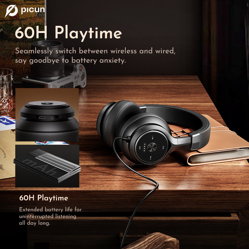 picun P28X Over-ear Wireless headphones